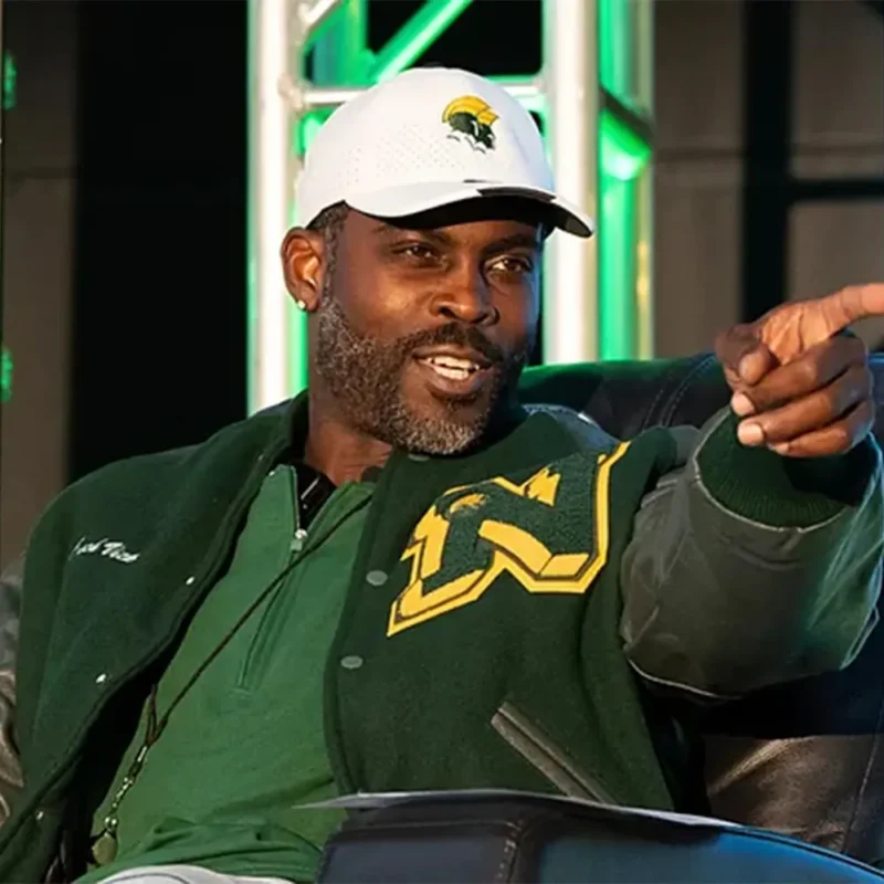 State Spartans Coach Michael Vick Norfolk Varsity Jacket