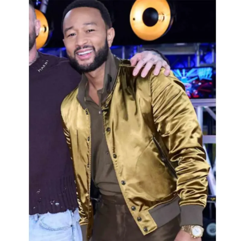 The Voice S27 John Legend Olive Jacket
