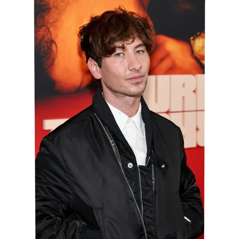 Barry Keoghan Hurry Up Tomorrow NY Premiere Black Jacket