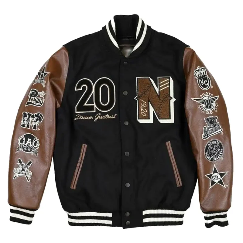Baseball Negro 20 League Varsity Jacket