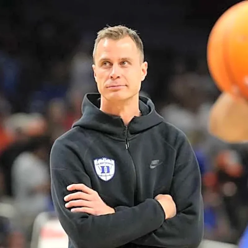 Blue Devils Coach Jon Donnan Black Jacket