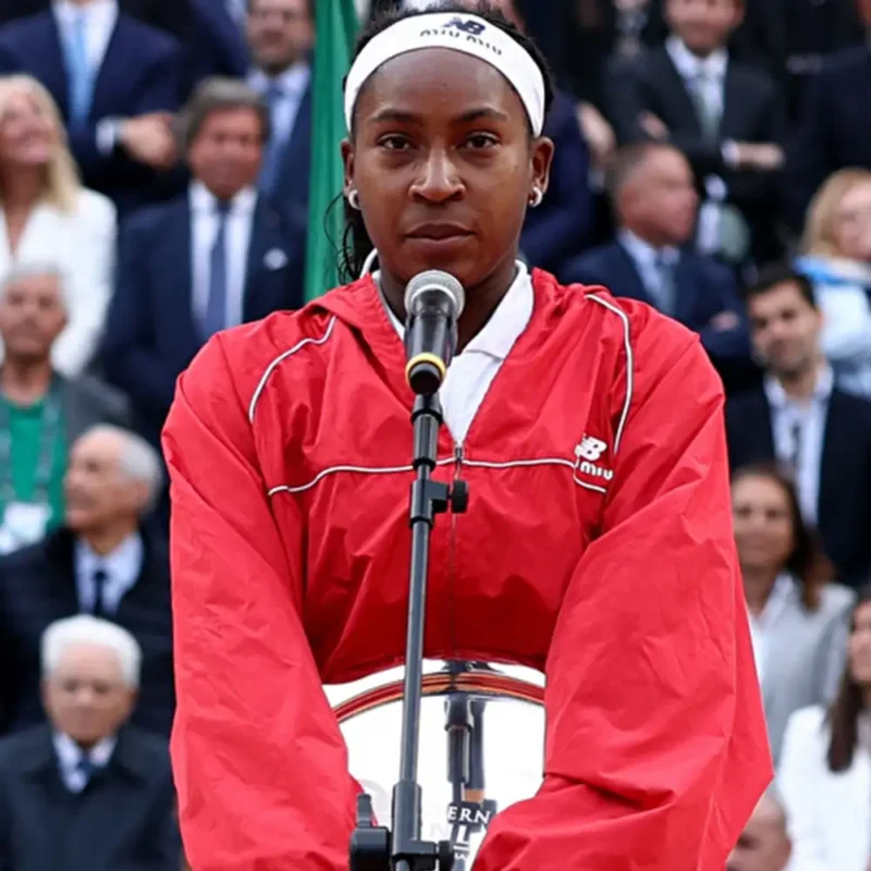 Coco Gauff Italian Open 2025 Jacket