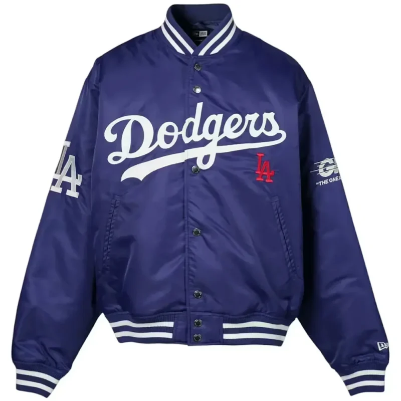 Dodgers x GR8 Varsity Blue Jacket