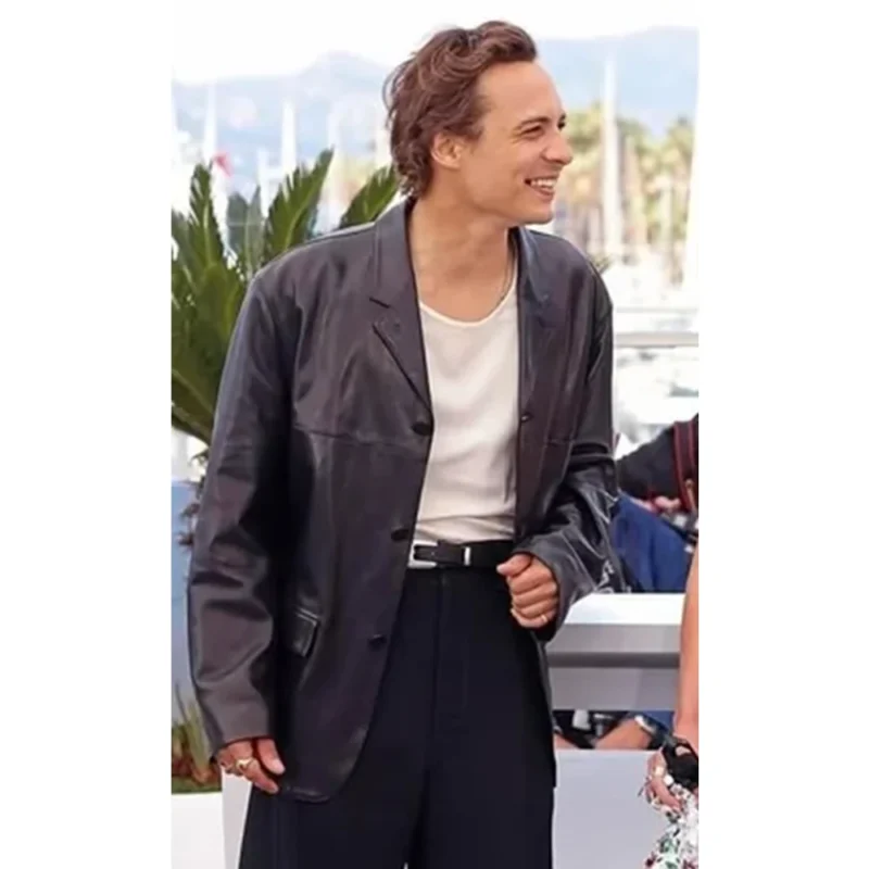 Frank Dillane Cannes 2025 Black Blazer