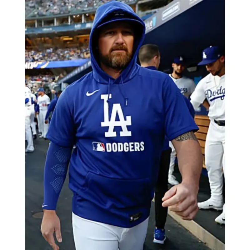 Kirby Yates Dodgers Blue Hoodie