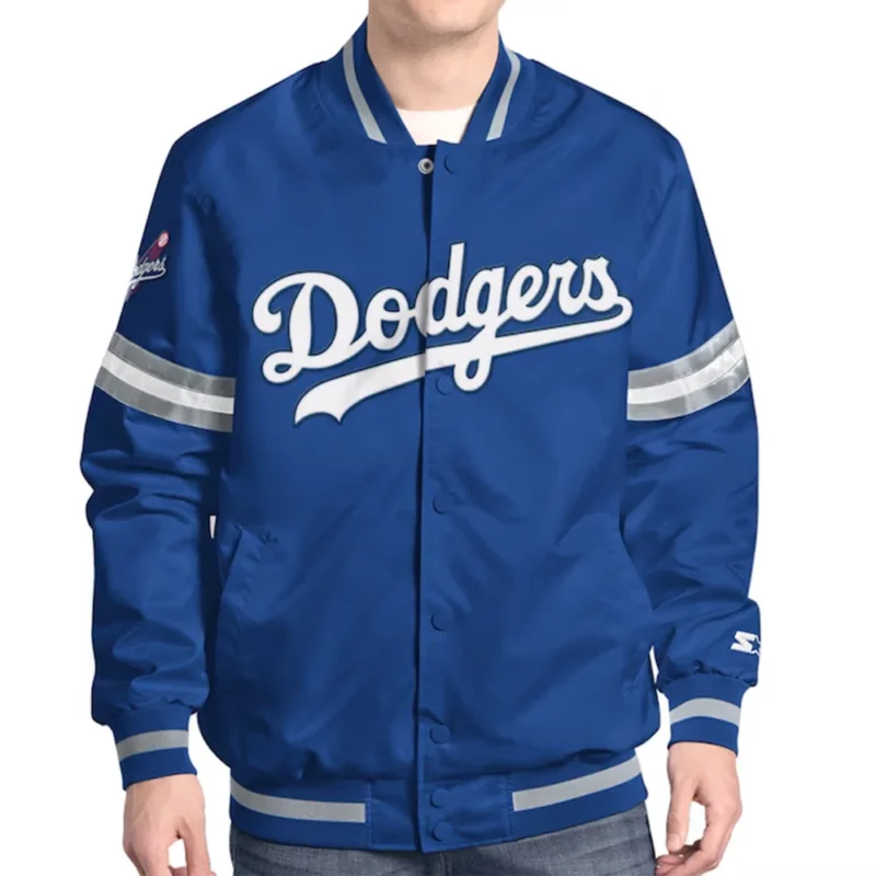 LA Dodgers Starter Royal Scout Varsity Jacket