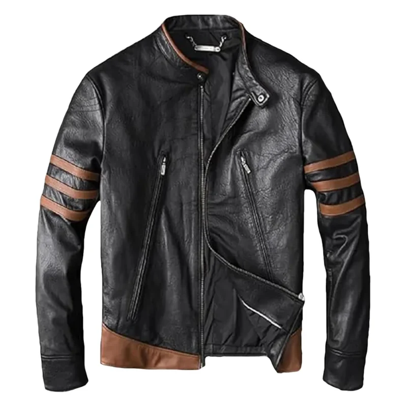 Logan Leather Jacket For Mens