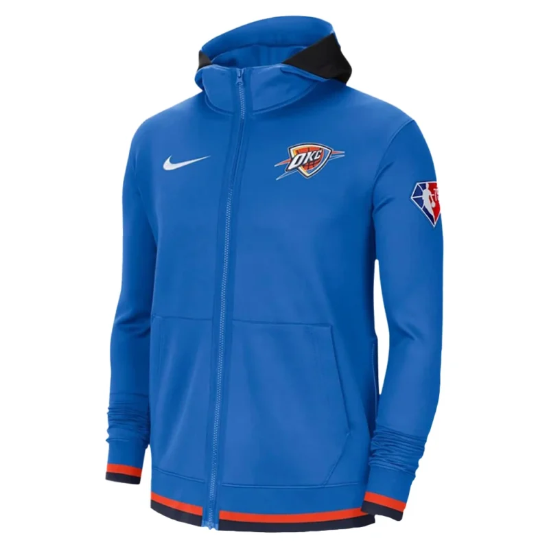 Oklahoma City Thunder 75th Anniversary Performance Hoodie Jacket
