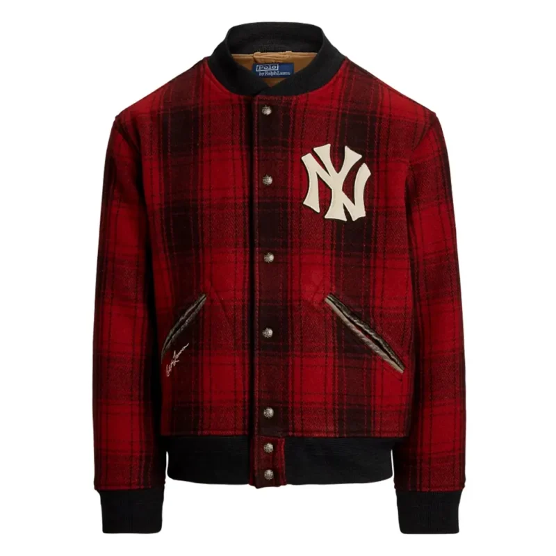Men's Polo Ralph Lauren Lauren Yankees Plaid Jacket