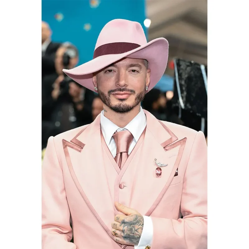 Met Gala 2025 J Balvin Pink Suit
