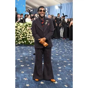 Met Gala 2025 Leon Bridges Blue Suit