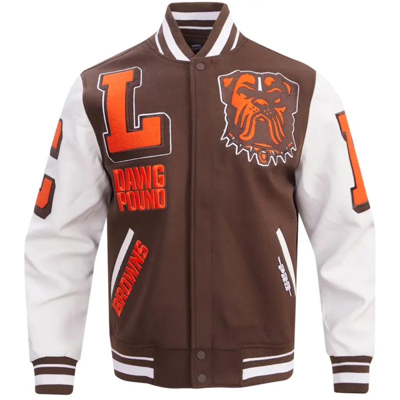NFL Cleveland Browns Varsity Jacket