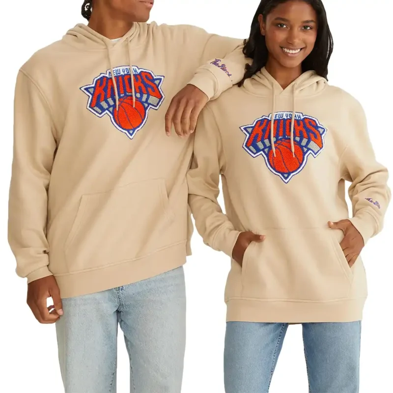 NY Knicks Chenille Oversized Hoodie