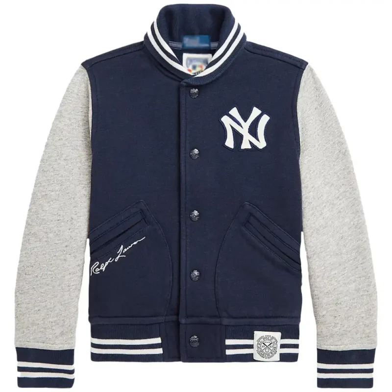 NY Yankees Polo Ralph Lauren Youth Blue Jacket