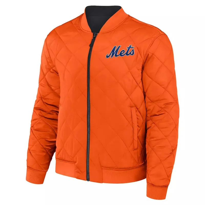 NY Mets Darius Rucker Reversible Bomber Jacket
