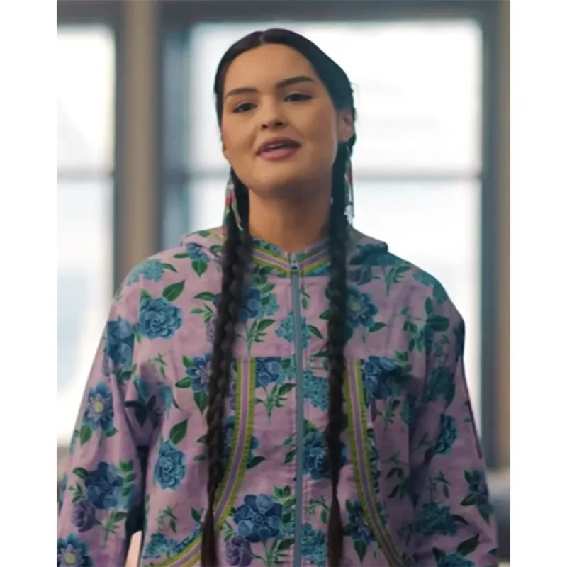 Anna Lambe North Of North S1 Floral Hoodie