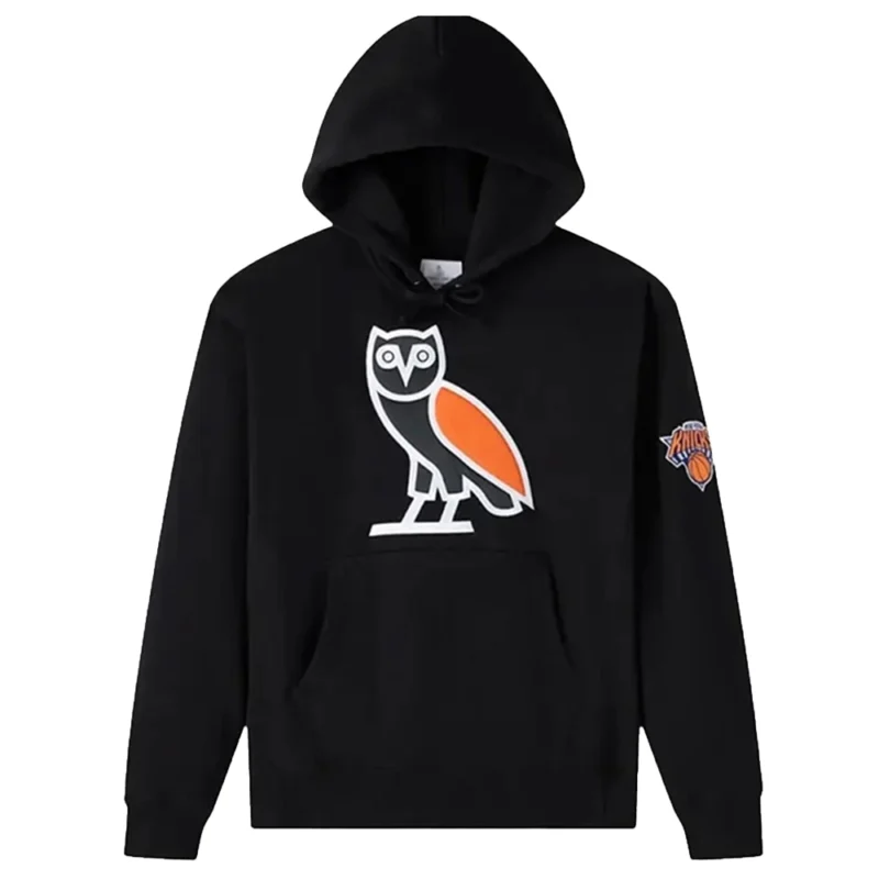 OVO X NBA Knicks Black Hoodie