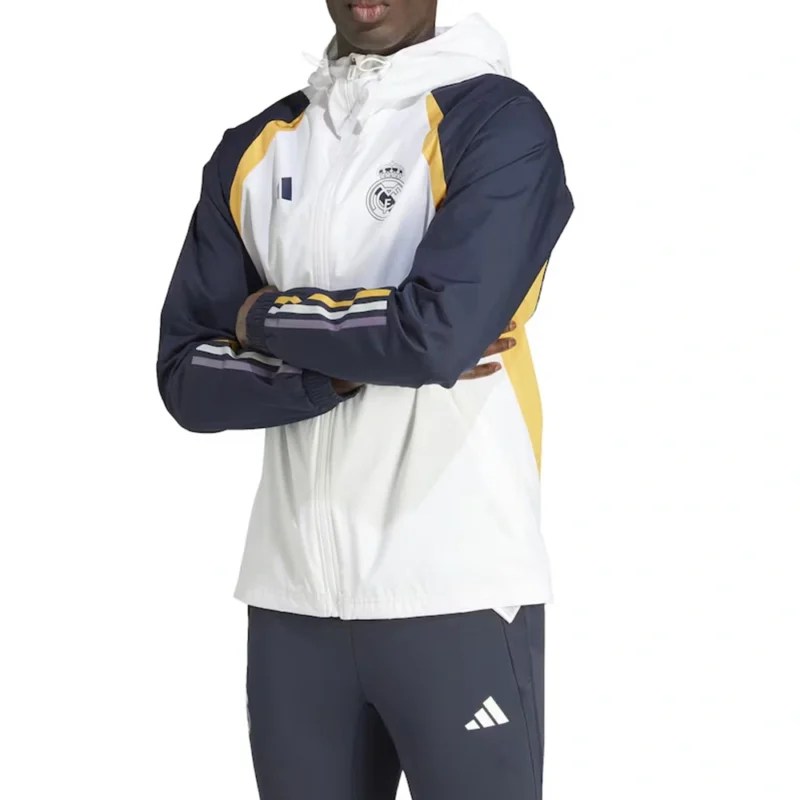 Real Madrid adidas All-Weather Training Jacket