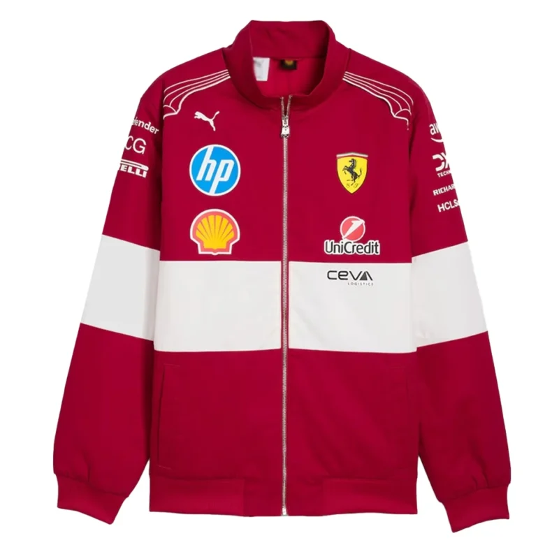 Lewis Hamilton Ferrari Team Racing 2025 Jacket