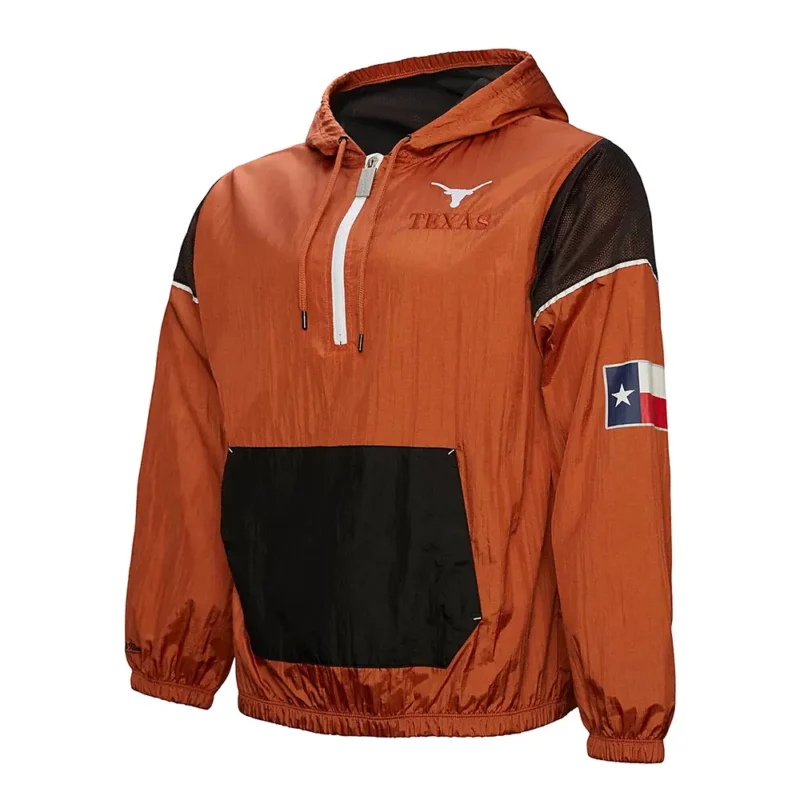 Texas Longhorns Team 30 Anorak Brown Jacket