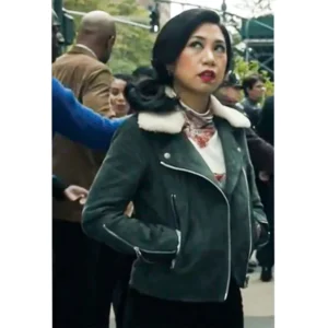 The Equalizer S02 Liza Lapira Leather Jacket