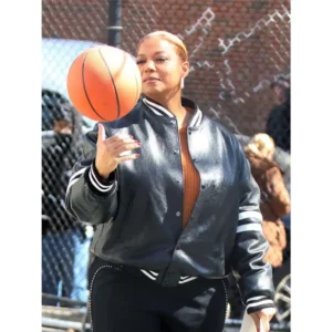 The Equalizer S02 Queen Latifah Striped Bomber Jacket