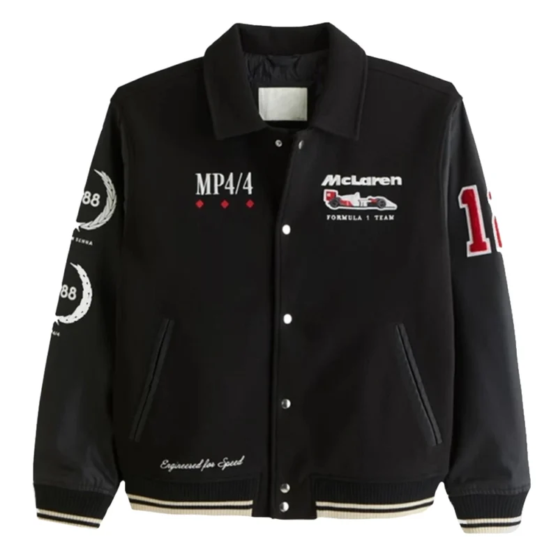 Abercrombie McLaren Varsity Jacket