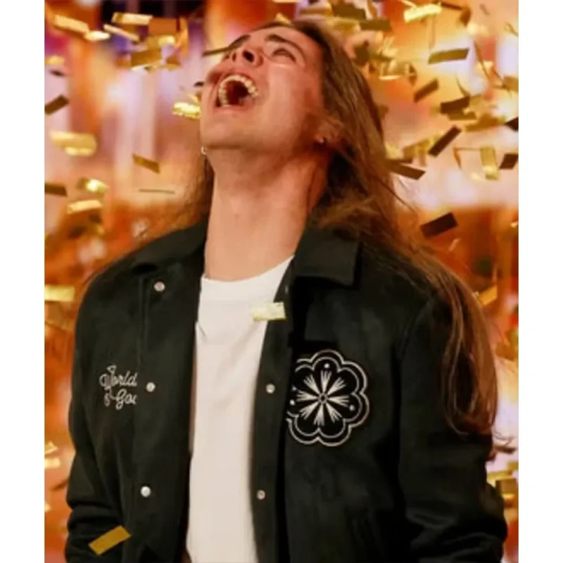 America's Got Talent Jordan Blue Varsity Jacket