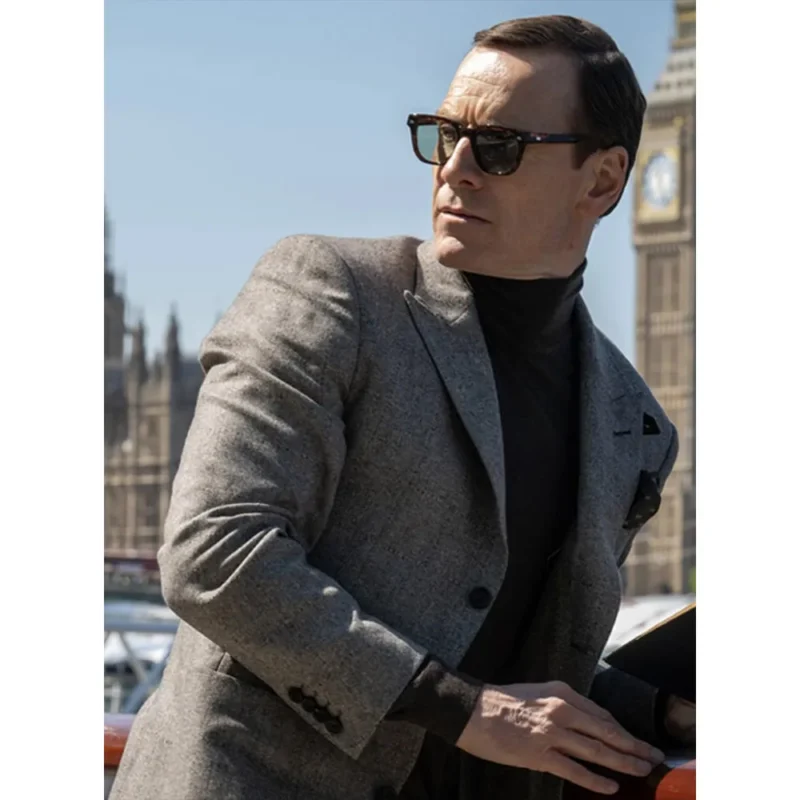 Michael Fassbender Black Bag Blazer