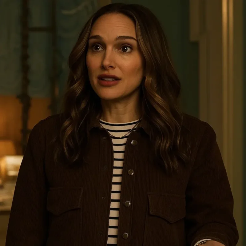 Fountain of Youth Natalie Portman Brown Jacket