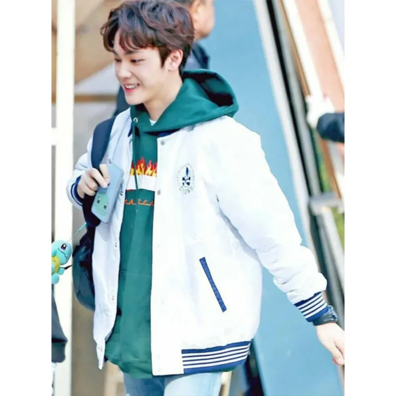 Ju Haknyeon The Boyz Varsity Jacket
