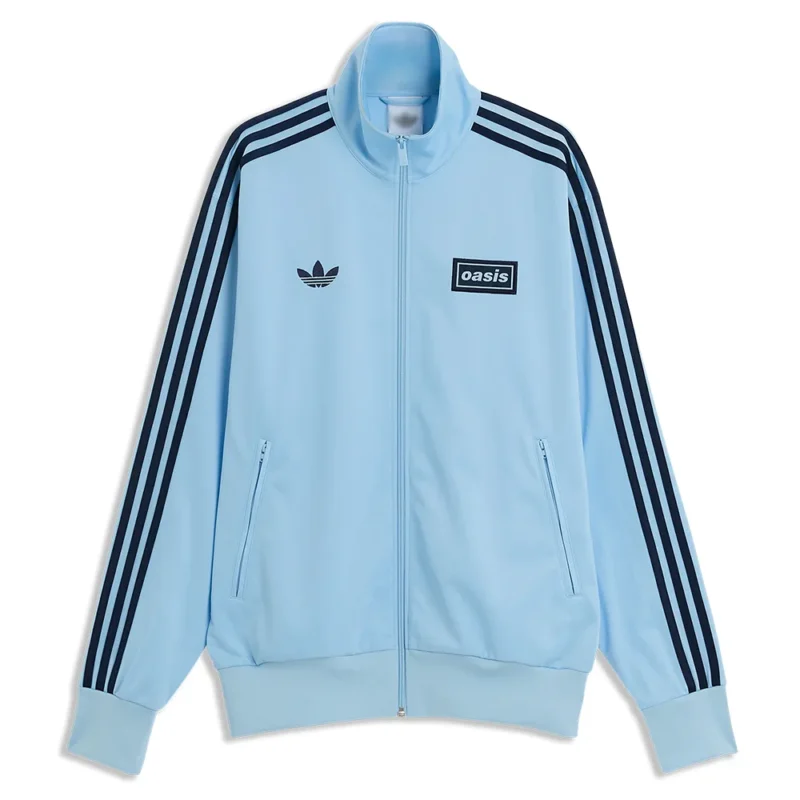 Live '25 adidas Firebird Track Top Sky Blue