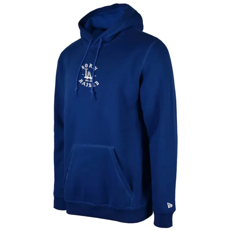 Men's Los Angeles Dodgers Born x Raised Royal Pullover Hoodie