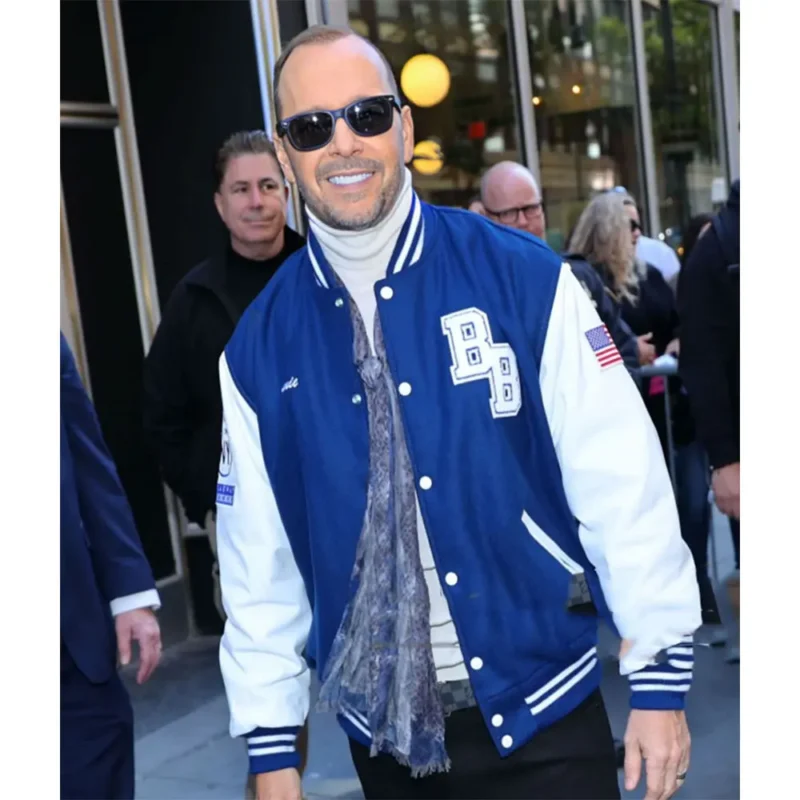 NYC Donnie Wahlberg Blue Jacket
