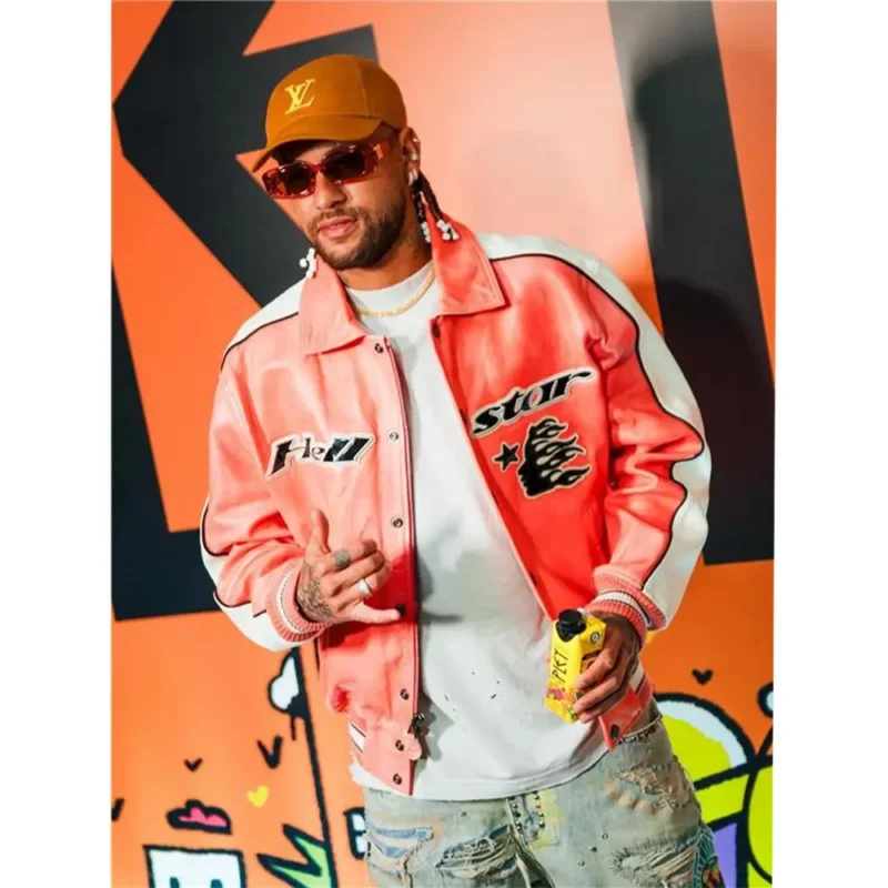 Neymar Hellstar Avirex Leather Jacket