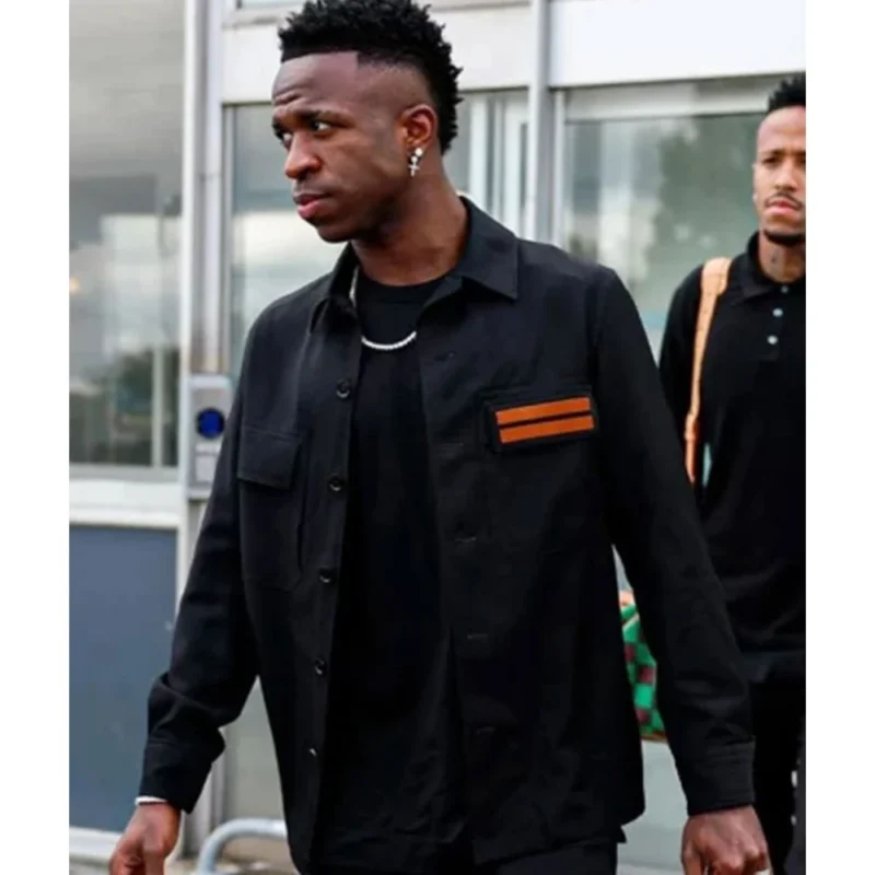 Real Madrid Black Travel Jacket