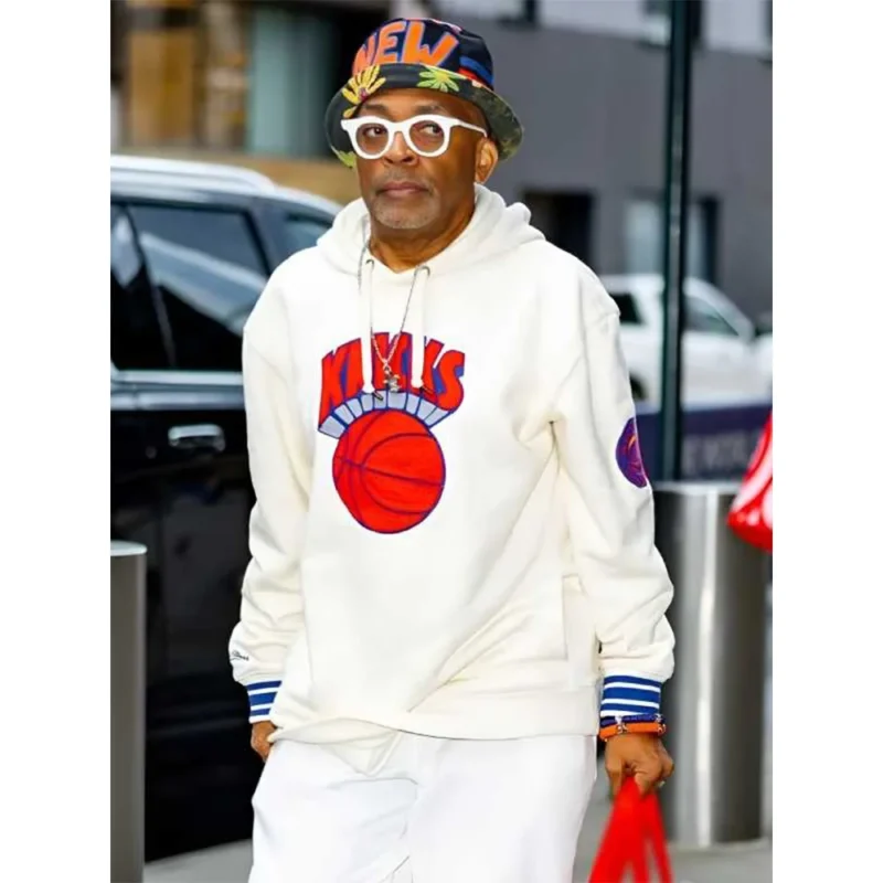 Spike Lee White Knicks Hoodie
