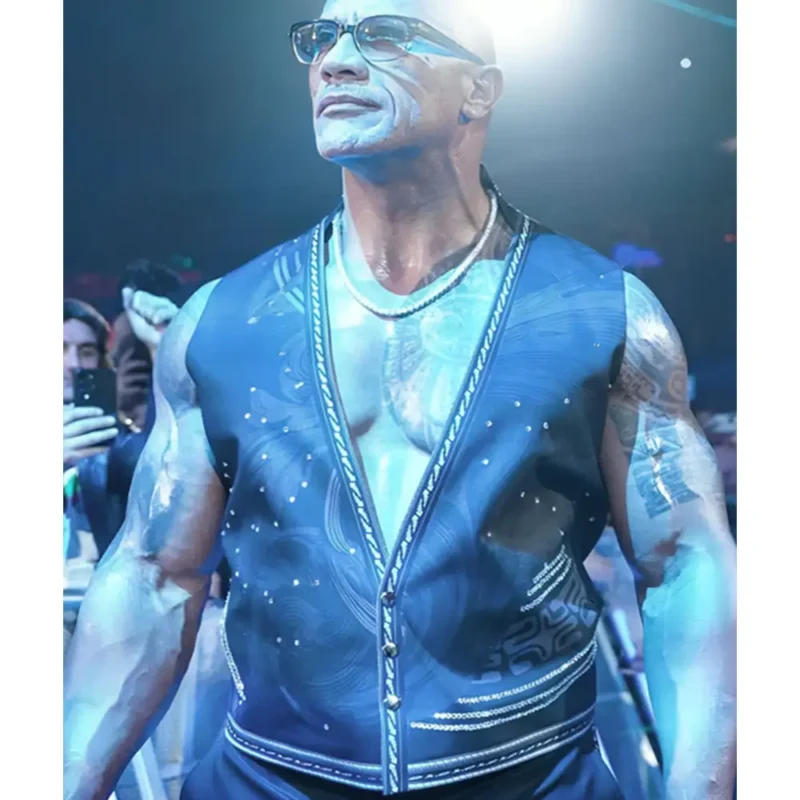 The Rock WWE Elimination Chamber Vest