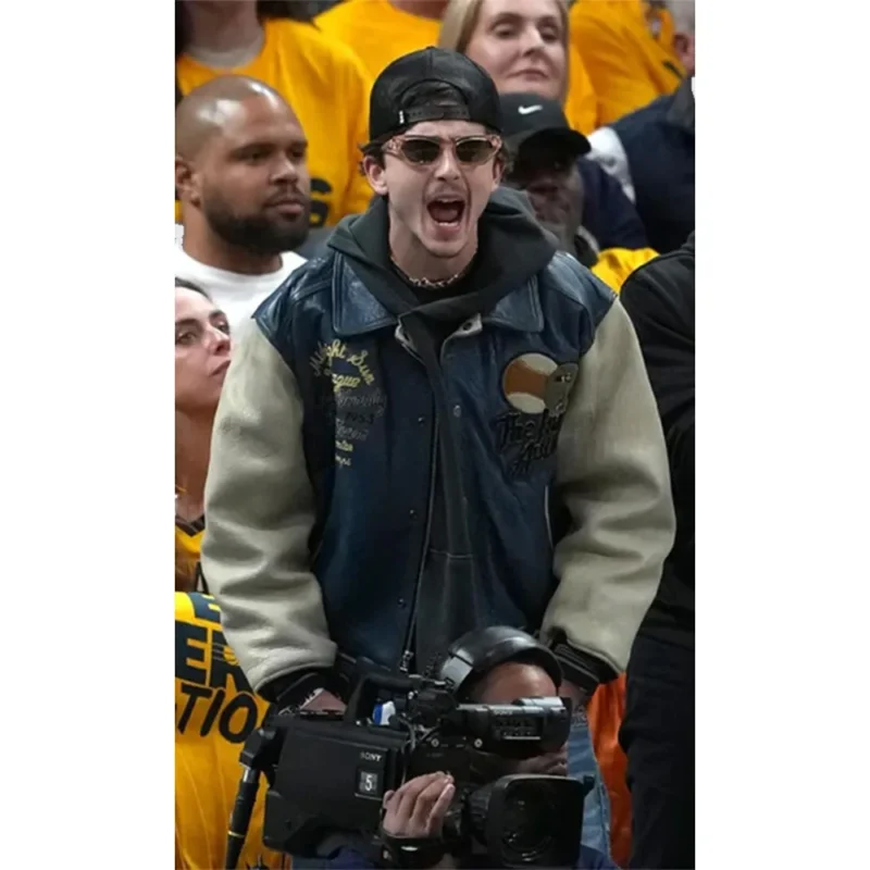Timothee Chalamet Avirex Varsity Jacket Vintage
