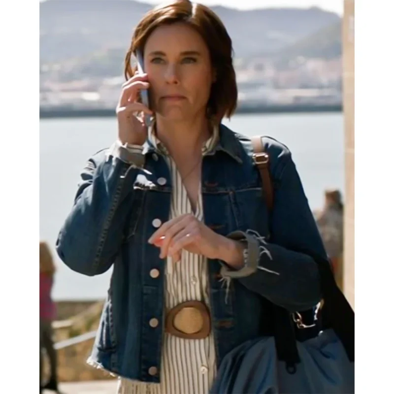 To Barcelona Forever Ashley Williams Denim Jacket