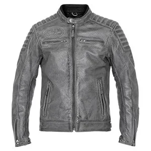 Grey Leather Jackets