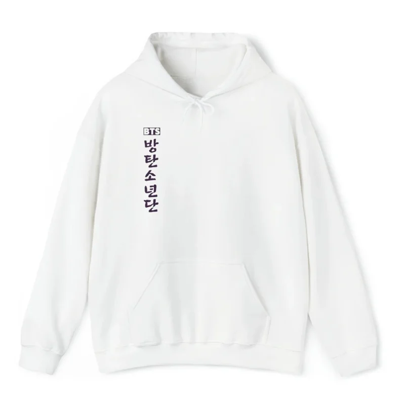 BTS Merch Hoodie KPop Sweater Koreaanse Fashion Sweatshirt BTS Army Fan Gift RM V Suga JHope Jimin Jin Jungkook Hangul Sweater