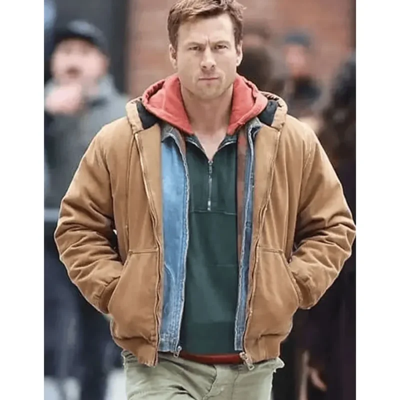 The Running Man 2025 Glen Powell Jacket