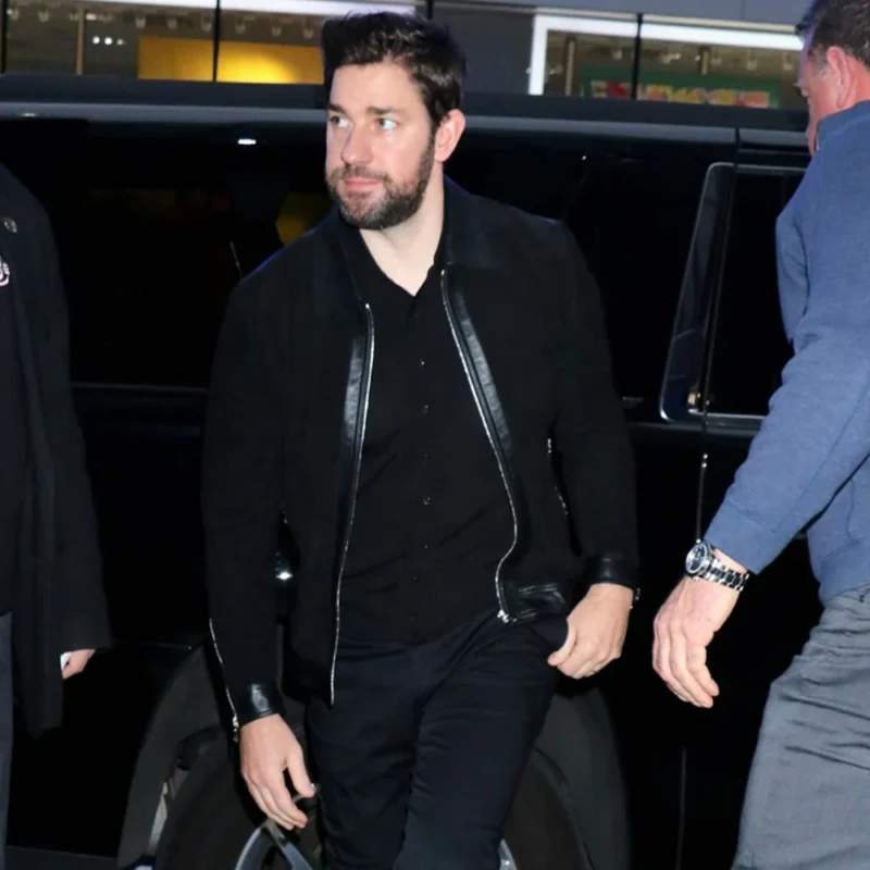 John Krasinski Black Jacket
