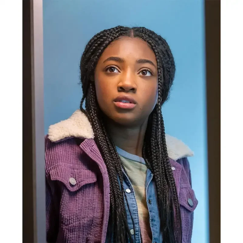 Leah Sava' Jeffries Red jacket